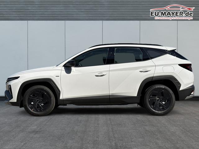 Hyundai / TUCSON / Wei&szlig; / / / Hybrid NAVI+KAMERA+SHZ+LED+TEMPOMAT+17 ALU+PDC, Beispielbilder, ggf. teilweise mit Sonderausstattung