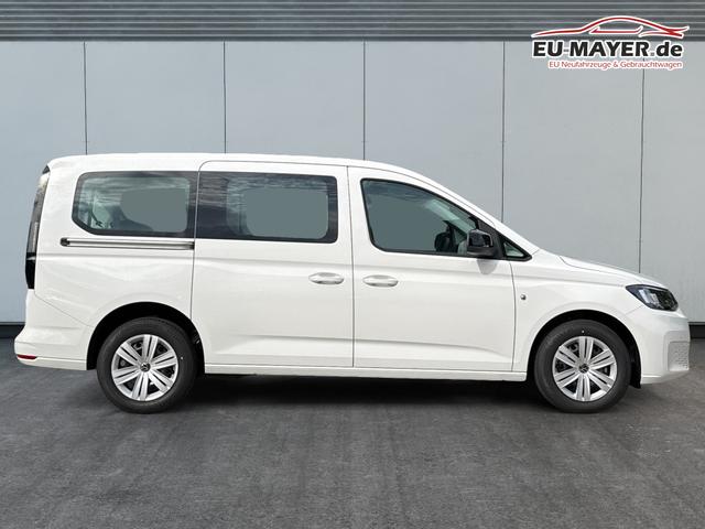 Volkswagen / Caddy Maxi / Wei&szlig; / / / Caddy Maxi KAMERA+APP+PDC+ACC+LANE ASSIST, Beispielbilder, ggf. teilweise mit Sonderausstattung