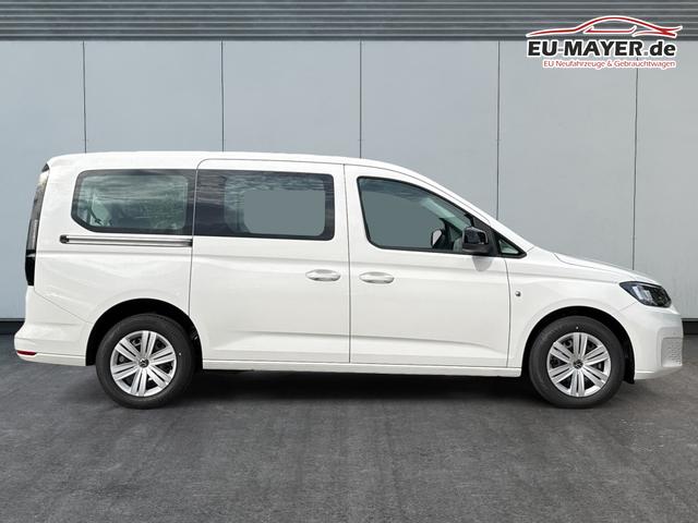 Volkswagen / Caddy Maxi / Wei&szlig; / / / Caddy Maxi KAMERA+APP+PDC+ACC+LANE ASSIST, Beispielbilder, ggf. teilweise mit Sonderausstattung
