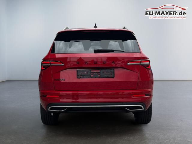 Neue Skoda Karoq Sportline top Austastung 