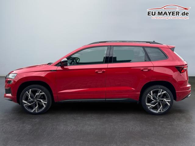 Skoda Karoq Sportline 1,5 TSI DSG 2ZKlimaautomatik Canton Anh&auml;ngerkupplung Totewinkel Assistent 2 x Einparkhilfe Kamera 19 Zoll Felgen adaptiver Tempomat 5J Garantie 