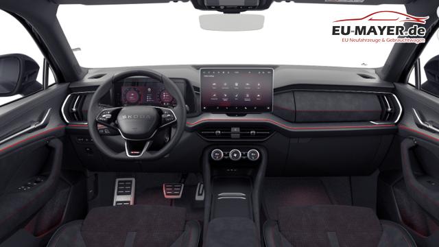 Skoda Kodiaq RS 2.0 TSI 265PS 4x4 DSG, 5J GARANTIE, PANORMADACH, HEAD-UP-DISPLAY, 20"Alu, ANH&Auml;NGERKUPPLUNG, NAVI, DCC PLUS, CANTON SOUND, BEH. FRONTSCHEIBE, MATRIX-LED, KESSY, Alarm, ELEK. HECKKLAPPE, SHZ v/h, Privacy-Glas, ACC, PDC R&uuml;ckfahrkamera, 3Z-Climatronic 