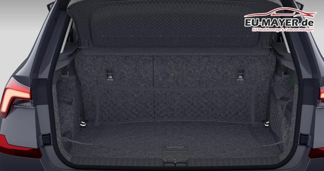 Skoda Kamiq Monte Carlo 1.5 TSI 150PS DSG, 5J GARANTIE, 18"ALU, METALLIC, ELE. HECKKLAPPE, ANH&Auml;NGERKUPPLUNG, BEH. FRONTSCHEIBE, MATRIX-LED, PANORAMADACH, Sitzheizung, Lenkradhzg, Ladeboden, ACC, SIDE Assist, Virtual Cockpit 10", Parksensoren, Kamera, KESSY, Privacy, Climatronic 