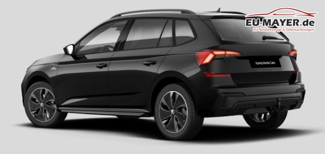 Skoda Kamiq Monte Carlo 1.5 TSI 150PS DSG, 5J GARANTIE, METALLIC, ELE. HECKKLAPPE, ANH&Auml;NGERKUPPLUNG, BEH. FRONTSCHEIBE, MATRIX-LED, PANORAMADACH, Sitzheizung, Lenkradhzg, Ladeboden, ACC, SIDE Assist, Virtual Cockpit 10", Parksensoren, Kamera, KESSY, Privacy, 17" Alu, Climatroni 