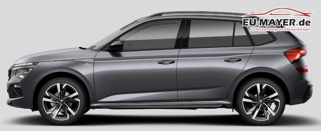 Skoda Kamiq Monte Carlo 1.5 TSI 150PS DSG, 5J GARANTIE, 18"ALU, METALLIC, ELE. HECKKLAPPE, ANH&Auml;NGERKUPPLUNG, BEH. FRONTSCHEIBE, MATRIX-LED, PANORAMADACH, Sitzheizung, Lenkradhzg, Ladeboden, ACC, SIDE Assist, Virtual Cockpit 10", Parksensoren, Kamera, KESSY, Privacy, Climatronic 