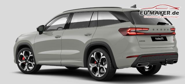 Skoda Kodiaq RS 2.0 TSI 265PS 4x4 DSG, 5J GARANTIE, PANORMADACH, HEAD-UP-DISPLAY, 20"Alu, ANH&Auml;NGERKUPPLUNG, NAVI, DCC PLUS, CANTON SOUND, BEH. FRONTSCHEIBE, MATRIX-LED, KESSY, Alarm, ELEK. HECKKLAPPE, SHZ v/h, Privacy-Glas, ACC, PDC R&uuml;ckfahrkamera, 3Z-Climatronic 