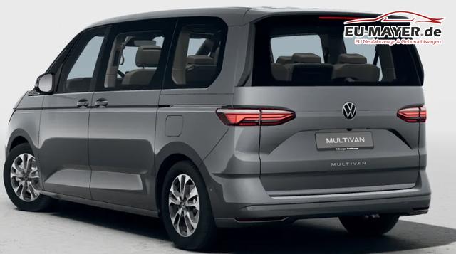 Volkswagen T7 Multivan Trend 2.0 TDI 150PS DSG LANGER RADSTAND, 5-Sitzer, Climatic, Parksensoren vorn/hinten, R&uuml;ckfahrkamera, M-Lederlenkrad, App-Connect, Digital Cockpit Pro, Schiebet&uuml;re li/re 