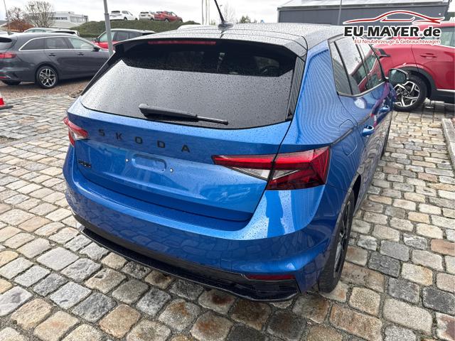 Skoda / Fabia / Blau / Monte Carlo / / , Beispielbilder, ggf. teilweise mit Sonderausstattung