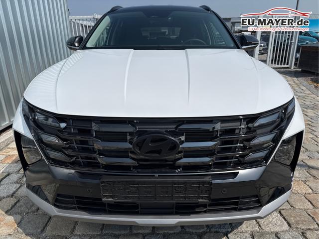 Hyundai / TUCSON / Wei&szlig; / / / GO 1.6 T-GDI 2WD 7DCT 150PS -NAVI-KLIMAAUTOM-ALU18-SHZ-WINTER-LED-PDC-KAMERA-KEYLESS GO, Beispielbilder, ggf. teilweise mit Sonderausstattung