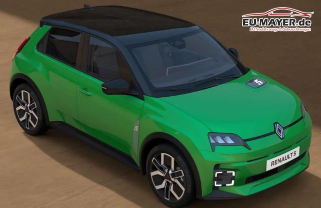 Renault R 5 Techno 150 Comfort Range-150PS-V2L-WINTER-SHZ-KeylessGo-KLIMA-LED-SUNSET-ALU18"-PDC-KAMERA-DAB-NAVI-AndroidAuto-AppleCarPlay-W&auml;rmepumpe 