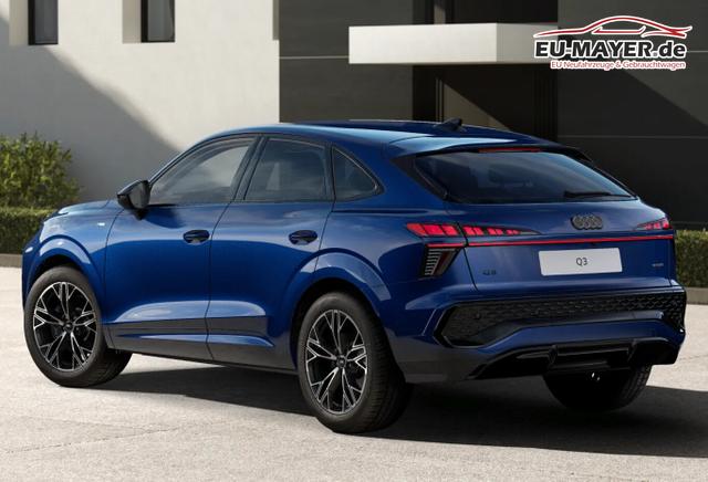 Audi Q3 Sportback S line TFSI 204 2xS Tech LED+ OptikP 