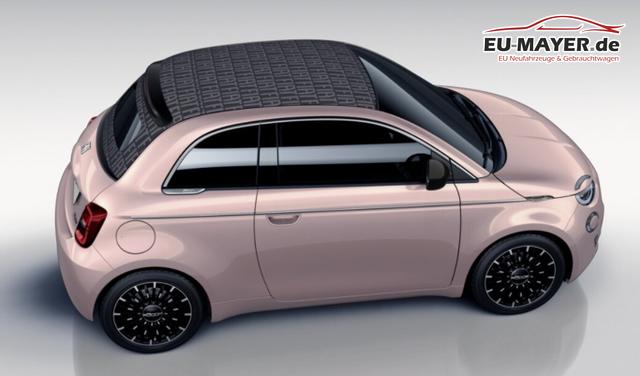 Fiat 500C 500 Cabrio La Prima Nav Keyl SHZ 17Z Kam LED Car 