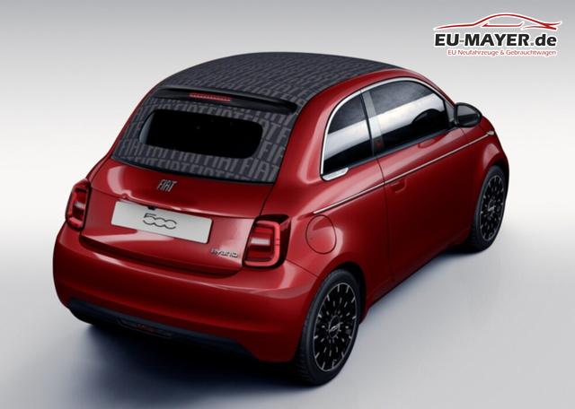 Fiat 500C 500 Cabrio La Prima Nav Keyl SHZ 17Z Kam LED Car 