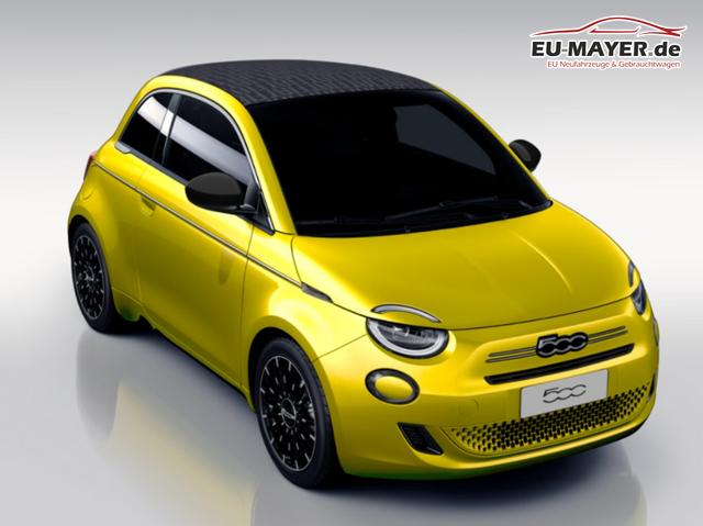 Fiat 500C 500 Cabrio La Prima Nav Keyl SHZ 17Z Kam LED Car 