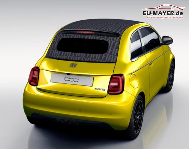 Fiat 500C 500 Cabrio La Prima Nav Keyl SHZ 17Z Kam LED Car 