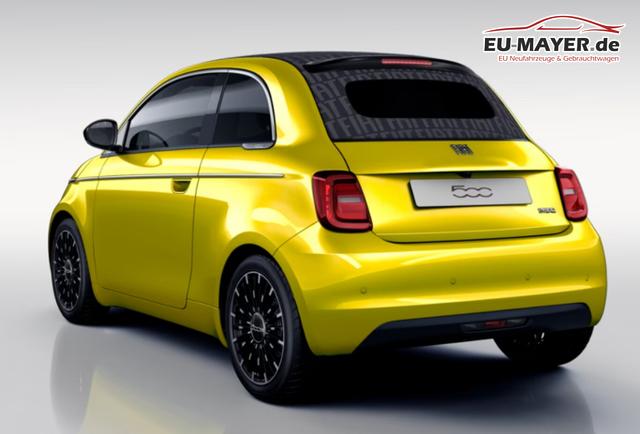 Fiat 500C 500 Cabrio La Prima Nav Keyl SHZ 17Z Kam LED Car 