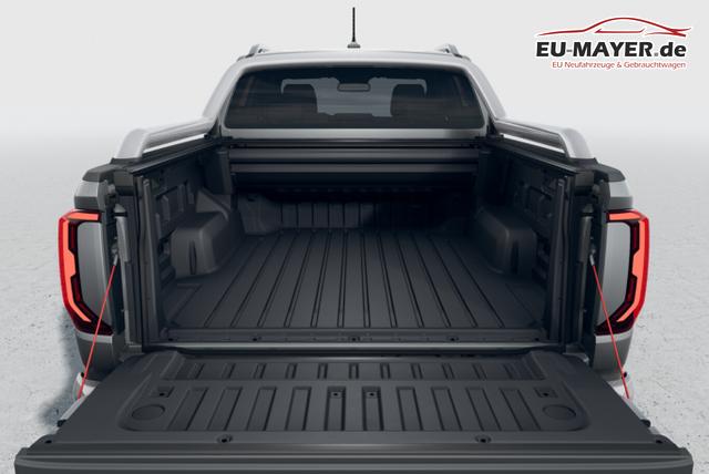 Volkswagen Amarok Aventura AHK Rollcover Chrom Matrix Leder 