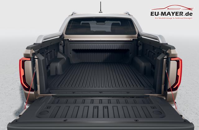 Volkswagen Amarok Aventura AHK Rollcover Chrom Matrix Leder 