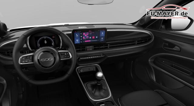Fiat 600 Street Klimaaut. LED CarP PDC Keyl 18Z Black 