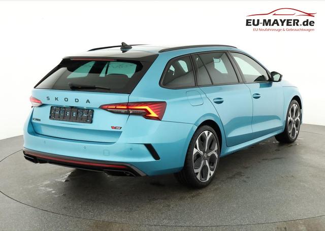 Skoda Octavia Combi RS 2.0 TSI DSG, Sonderlackierung, AHK, Pano,19 Zoll, Canton, el. Klappe, Navi, Matrix, sofort 