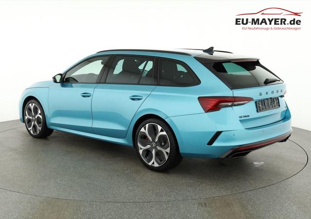 Skoda Octavia Combi RS 2.0 TSI DSG, Sonderlackierung, AHK, 19 Zoll, Canton, el. Klappe, Navi, Matrix, sofort 