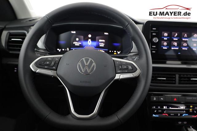Volkswagen T-Cross 1.5 TSI 110 kW Life DSG Life, AHK, IQ.Light, ACC, Side, Kamera, 17-Zoll, Winterpaket 