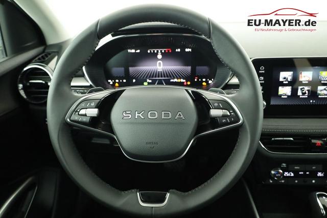 Skoda Fabia Selection 1.0 TSI DSG Selection, KESSY, Kamera, 15-Zoll schwarz, Winter, Ladeboden 