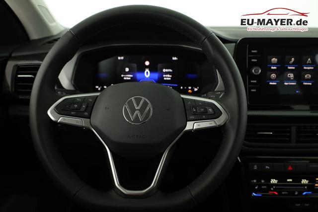Volkswagen T-Cross 1.0 TSI 85 kW Life DSG Life, AHK, LED, Kamera, Side, ACC, Winter, sofort 