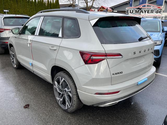 Skoda Karoq Sportline 1.5 TSI DSG Sportline, Pano, AHK, Navi, CANTON, Matrix, AreaView, Side, FS-beheizbar, 19-Zoll 