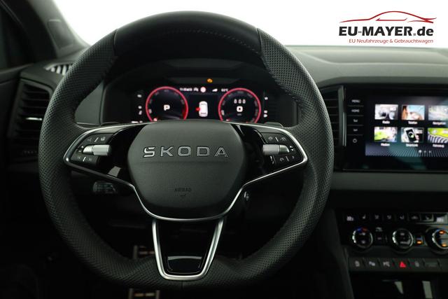 Skoda Karoq Sportline 1.5 TSI DSG Sportline, AHK, Navi, CANTON, Matrix, AreaView, Side, Kamera, el. Klappe, FS-beheizbar 