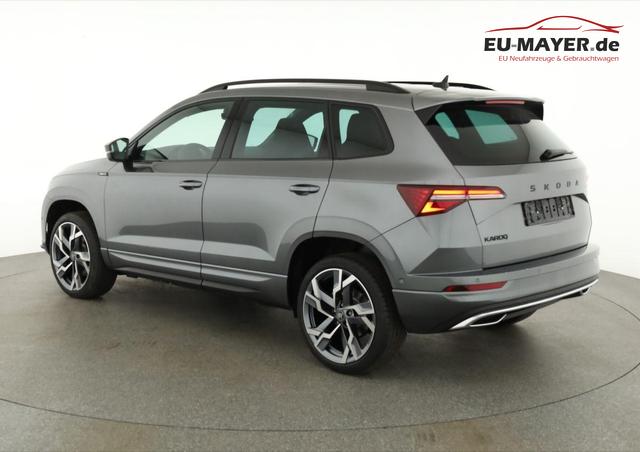 Skoda Karoq Sportline 1.5 TSI DSG Sportline, Pano, AHK, Navi, CANTON, Matrix, AreaView, Side, FS-beheizbar, 19-Zoll 