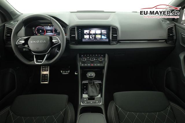 Skoda Karoq Sportline 1.5 TSI DSG Sportline, Pano, AHK, Navi, CANTON, Matrix, AreaView, Side, FS-beheizbar, 19-Zoll 