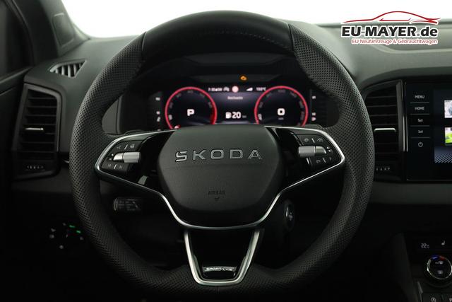 Skoda Karoq Sportline 1.5 TSI DSG Sportline, Pano, AHK, Navi, CANTON, Matrix, AreaView, Side, FS-beheizbar, 19-Zoll 