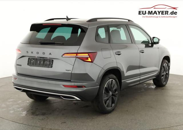 Skoda Karoq Sportline 4x4 2.0 TDI DSG Sportline, Pano, AHK, Navi, Matrix, AreaView, Side, Kamera, el. Klappe, FS-beheizbar, Winter 