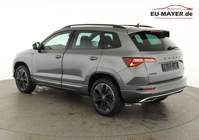 Skoda Karoq Sportline 4x4 2.0 TDI DSG Sportline, Pano, AHK, Navi, Matrix, AreaView, Side, Kamera, el. Klappe, FS-beheizbar, Winter 
