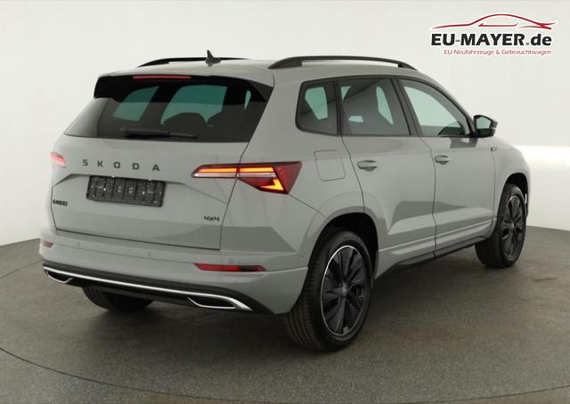 Skoda Karoq Sportline 4x4 2.0 TDI DSG Sportline, Pano, AHK, Navi, Matrix, AreaView, Side, Kamera, el. Klappe, FS-beheizbar, Winter 