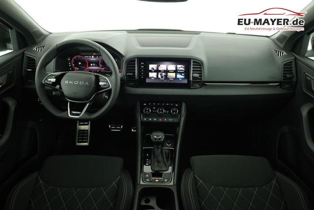 Skoda Karoq Sportline 4x4 2.0 TDI DSG Sportline, Pano, AHK, Navi, Matrix, AreaView, Side, Kamera, el. Klappe, FS-beheizbar, Winter 