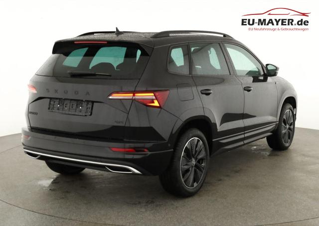 Skoda Karoq Sportline 4x4 2.0 TDI DSG Sportline, Pano, AHK, Navi, Matrix, AreaView, Side, Kamera, el. Klappe, FS-beheizbar, Winter 