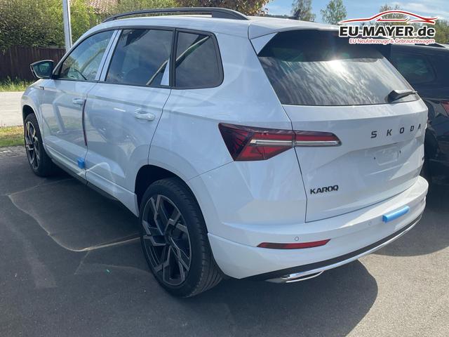 Skoda Karoq Sportline 4x4 2.0 TSI DSG Sportline, Pano, AHK, Navi, Matrix, Side, Winter, 5 J.-Garantie 