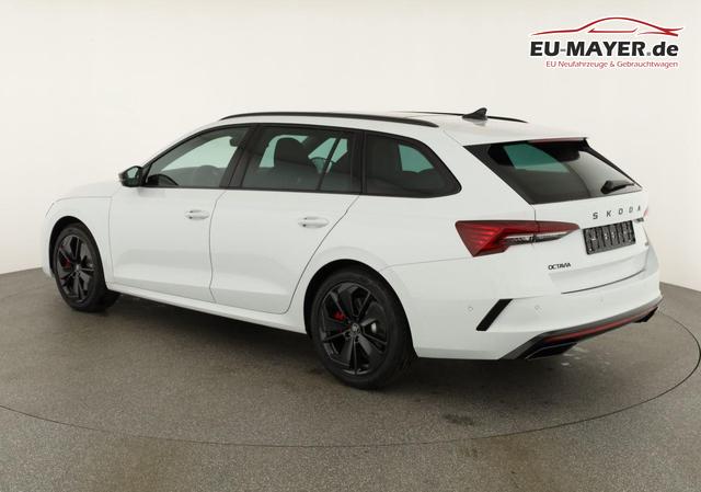 Skoda Octavia Combi 2.0 TSI 195 kW RS DSG, Pano, Standheizung, AHK, Navi, Matrix, Canton, Side, Winter, 5 J.-Garantie 