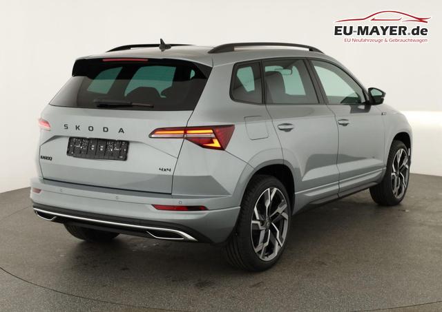 Skoda Karoq Sportline 4x4 2.0 TSI DSG Sportline, Pano, AHK, Navi, Matrix, Side, Winter, 5 J.-Garantie 