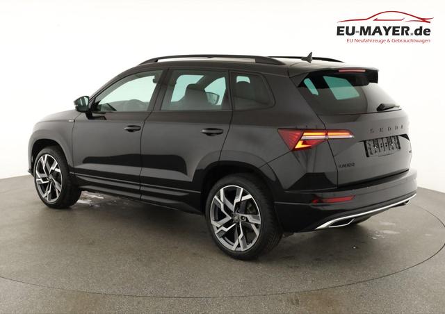 Skoda Karoq Sportline 4x4 2.0 TSI DSG Sportline, Pano, AHK, Navi, Matrix, Side, Winter, 5 J.-Garantie 