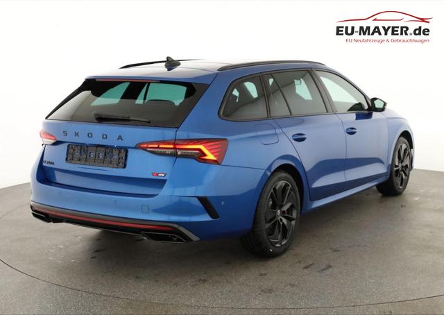 Skoda Octavia Combi 2.0 TSI 195 kW RS DSG, Pano, Standheizung, AHK, Navi, Matrix, Canton, Side, Winter, 5 J.-Garantie 