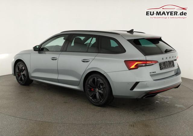 Skoda Octavia Combi 2.0 TSI 195 kW RS DSG, Pano, Standheizung, AHK, Navi, Matrix, Canton, Side, Winter, 5 J.-Garantie 