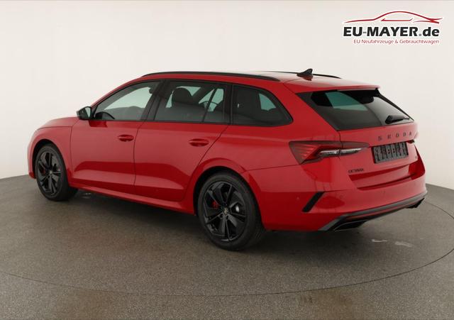 Skoda Octavia Combi 2.0 TSI 195 kW RS DSG, Pano, Standheizung, AHK, Navi, Matrix, Canton, Side, Winter, 5 J.-Garantie 