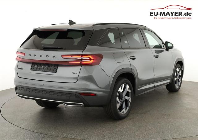 Skoda Kodiaq 2.0 TDI 142 kW 4x4 Sportline DSG Sportline, Pano, AHK, Navi, Matrix, el. Klappe, Side, Winter, 19-Zoll 