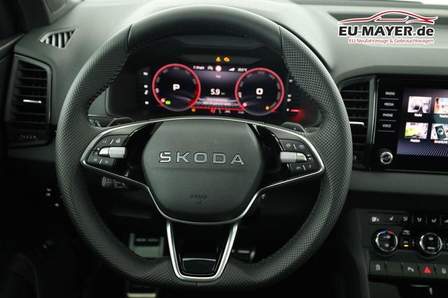 Skoda Karoq Sportline 4x4 2.0 TSI DSG Sportline, Pano, AHK, Navi, Matrix, Side, Winter, 5 J.-Garantie 