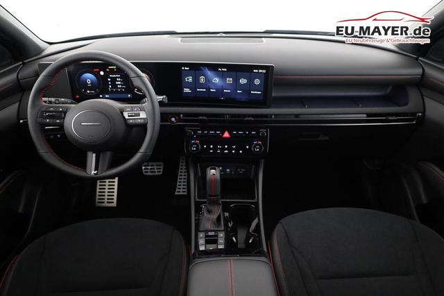 Hyundai TUCSON 1.6 T-GDI DCT 4WD N-LINE, AHK, el. Klappe, Teilleder, Navi, Kamera, ACC 