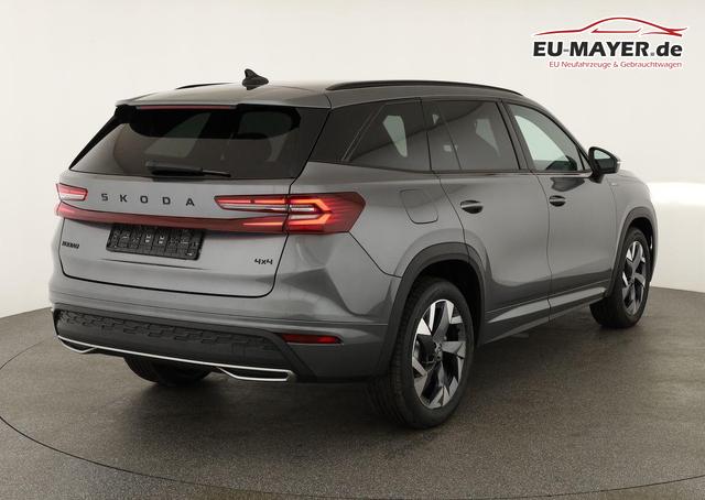 Skoda Kodiaq 2.0 TSI 150 kW 4x4 Sportline DSG Sportline, 7-Sitzer, AHK, Navi, Matrix, Side, Kamera, Winter, 19-Zoll, 4 J.-Garantie 