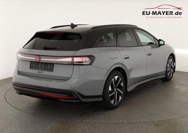 Volkswagen ID.7 Pro 210 kW Tourer Black, AHK, HuD, IQ.Light, IQ.Drive, AreaView, Side, Winter, 19-Zoll 